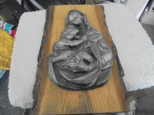 Maria mit dem - , holz