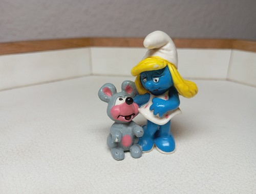 Schleich schlumpfine mit maus - schleich,