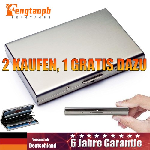 Aluminium kartenetui bank - kartenetui, ec