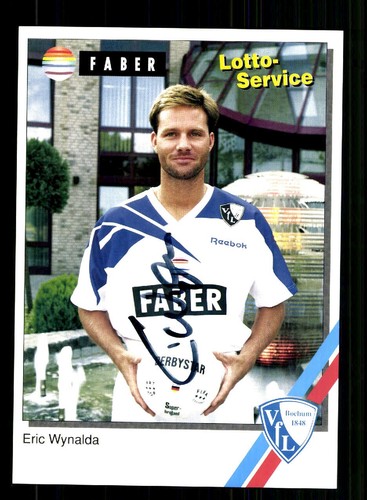 Eric wynalda autogrammkarte - wynalda,