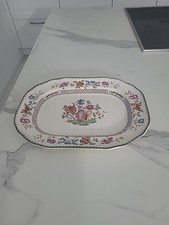 1x PLATTE SPODE CHINESE ROSE