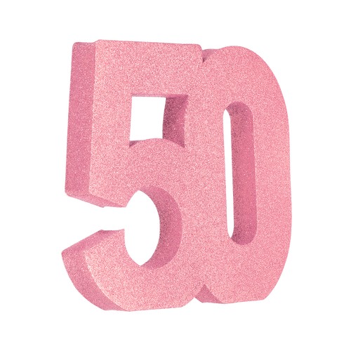 Number glitzer zahl - number, 50