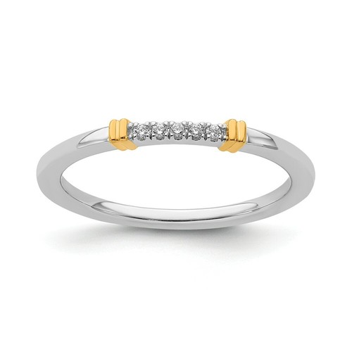 14k bicolor massiv - bicolor,