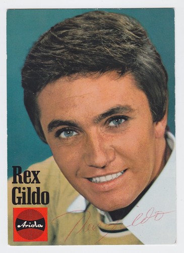 Rex gildo original signierte - rex,