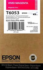 Original Epson T6053, Magenta, C13T605300, Epson Stylus Pro 4880, 110ml