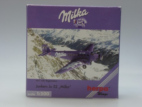 Herpa junkers milka - junkers, "milka"