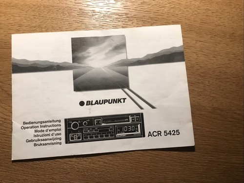 Bedienungsanleitung blaupunkt - bedienungsanleitung,