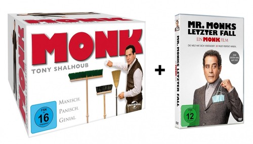 Monk die komplette serie - monk,