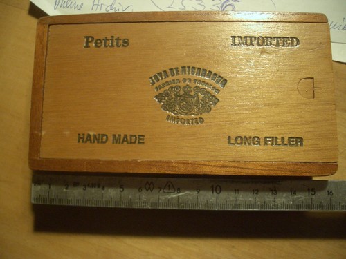 Original zigarren kiste holz - zigarren,