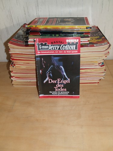 Stück alte jerry cotton - 10,