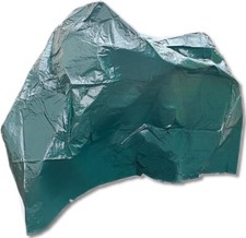 grüne Gewebeplane Fahrrad Hülle Schutzabdeckung Abdeck-Plane Fahrradgarage