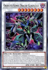 Yu Gi Oh! Oberster König Drache Glasflügel MZMI-DE059 RARE