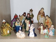 alte Krippenfiguren, Verkauf für den Tierschutz