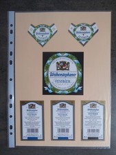Bieretiketten, Bayern, Freising, Bayerische Staatsbrauerei Weihenstephan Teil 3