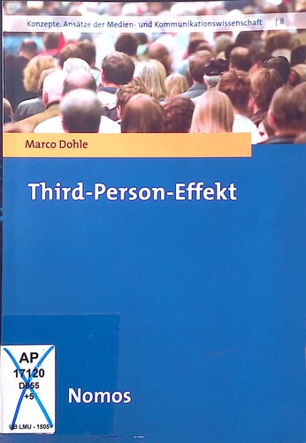 Third person effekt - third-person-effekt., konzepte