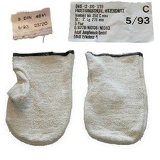 Bundeswehr Kaminhandschuhe Ofenhandschuhe feuerfest Hitzeschutzhandschuhe 250 °C