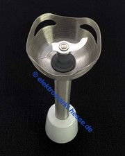 MIXERFUSS Stahl/weiss mit