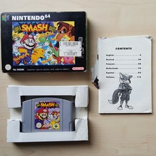 N64 Super Smash Bros. in OVP Anleitung Nintendo 64 PAL Spiel Boxed Game
