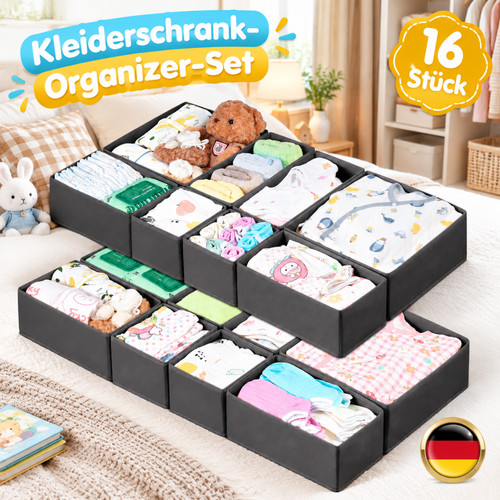 Schubladen organizer set stoff - organizer,