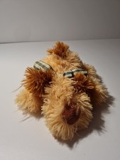 Morgenroth Plüsch Hund liegend ca 19 cm Lang