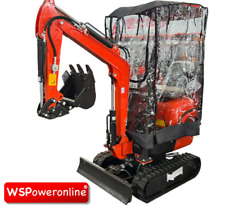 Minibagger Regenschutz /