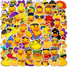 Süße Kleine Ente Aufkleber