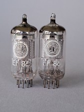 2x EF86 Röhre tube VALVO balanced tested Funke W19: good