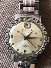 SICURA VINTAGE WATCH, ARMBANDUHR SELTEN UND UNGEWÖHNLICHES ZIFFERBLATT 23J  35mm