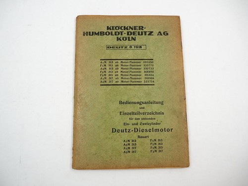 Deutz a1m a2m f1m f2m - a2m, 315