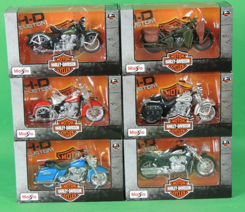 Harley davidson miniatur - harley,
