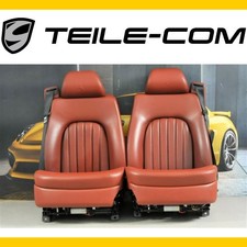 Ferrari 456GT/GTA asientos/el.ajustable/memoria cuero borgona juego L+R/asientos