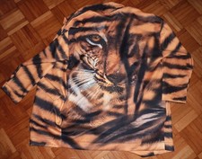 ROSE Damen kurz Mantel Blazer Jacke Gr. 44/46 Tigermuster Neu