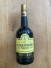 Biete eine Flasche COQUINERO Amontillado Dry Jerez Sherry OSBORNE, 700ml.