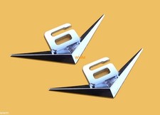 2 Stück Chrom Schriftzug Auto