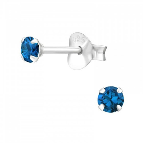 Mini kristall ohrstecker - kristall,