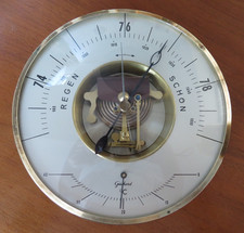 Barometer und Thermometer von