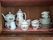 6 Teiliges Kaffee und Teeservice von Schumann Arzberg Bavaria Germany Vintage