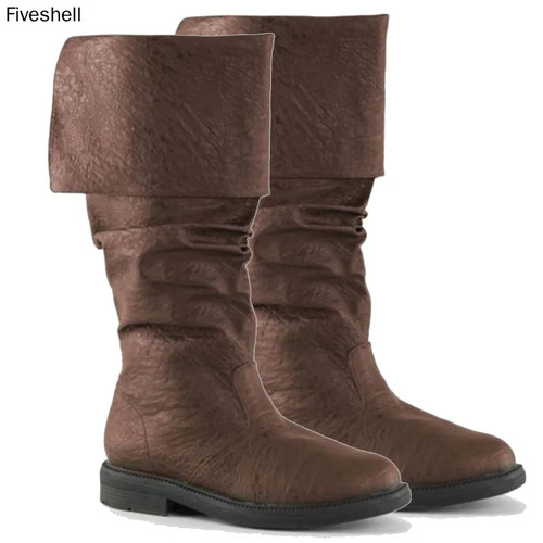 Mittelalterliche lederstiefel - mittelalterliche,