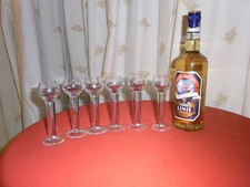 Linie Fra Norge Aquavit  0,7l 41,5% 29. Februar 2000 ( Birthday )+ 6 Gläser 2cl