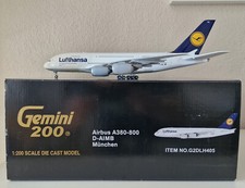 Gemini Jets 1: 200 Lufthansa Airbus A380 D-AIMB München G2DLH405 guter Zustand