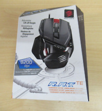 Mad Catz R.A.T. TE 8200 DPI Laser Sensor ergonomisch Gaming Maus schwarz