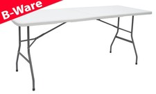 Gartentisch für 6 Personen - 180 x 70 cm Klapptisch - Camping Esstisch Klappbar