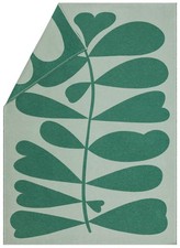 David Fussenegger Wohndecke Luca 'Pflanze' 140 x 200 cm Glasgrün 4585/51