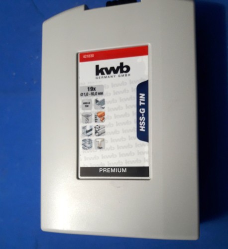 Kwb hss metallbohrer set titan - kwb, metallbohrer-set