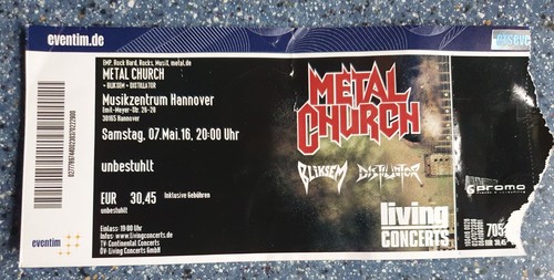 Metal church 05 2016 - church,, 07.05.2016