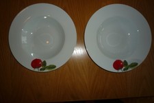 2 Pastateller Suppenteller 27 cm Spaghetti Nudeln