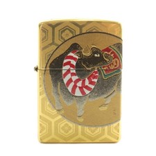 Zippo Zodiac Ox Öl Feuerzeug