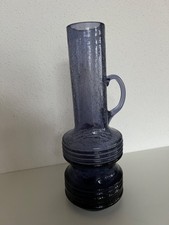 Blumenvase lila Glas