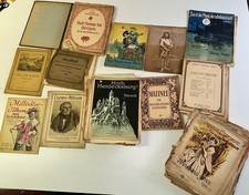 Konvolut Antike Notenhefte