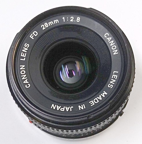 Canon lens 28mm 8 - 28mm, (nfd